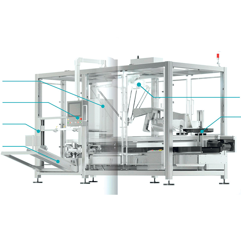 Erecting,Packing and Sealing All-in-one Machine