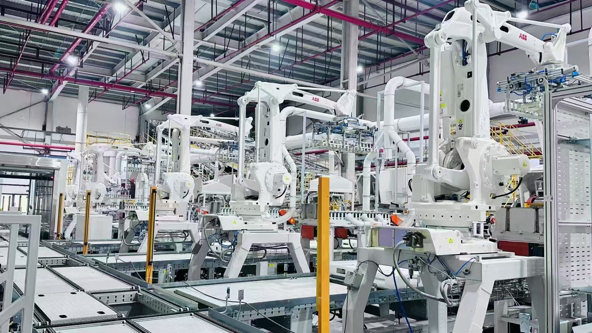 工业机器人码垛机